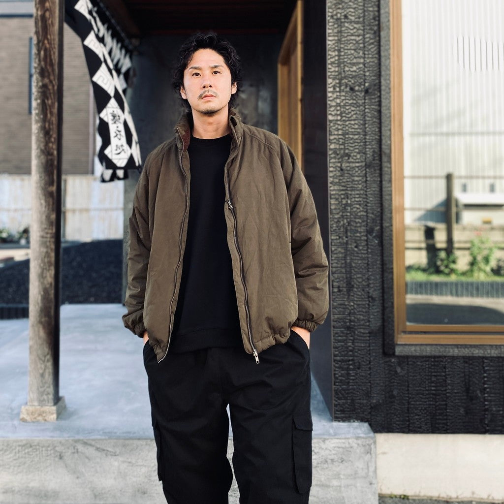 COMFORTABLE 2C INSULATED JACKET #MOCHA/TAN BEIGE [HOD25AW2CIJK]