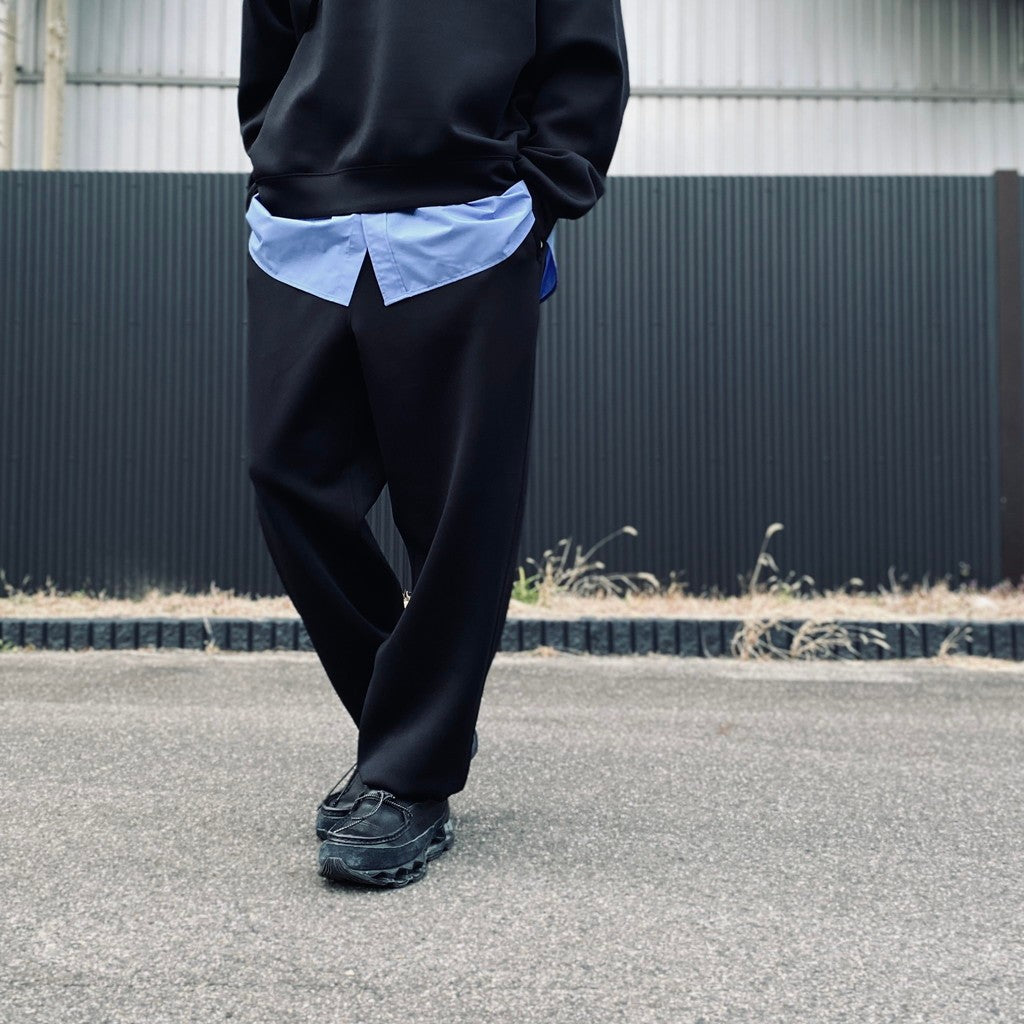 TECH SCUBA KNIT PANTS #BLACK [BP-40026]