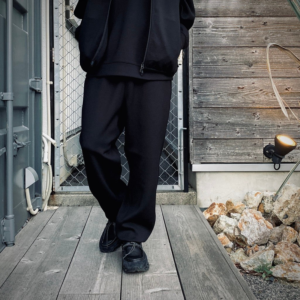 TECH SCUBA KNIT PANTS #BLACK [BP-61025W]