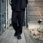 TECH SCUBA KNIT PANTS #BLACK [BP-61025W]