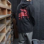 WORN-OUT 「RAGE AGAINST MACHINE」 HOODY #BLACK [tl24f040]
