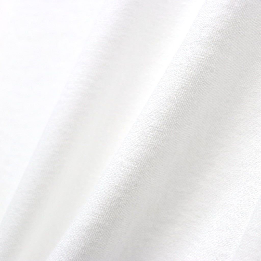 WASHED HEAVY WEIGHT CREW NECK T-SHIRT ( TYPE-13 ) #WHITE [26SS-WMT-WT14]