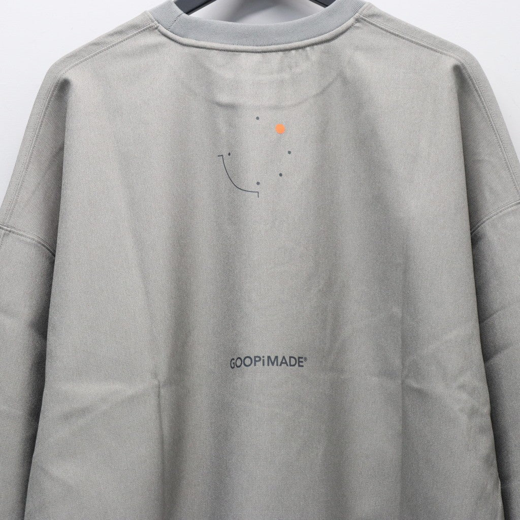 meanswhile | “MW-C1” 1932 “THE DRM” Nova Crewneck #Ash [GOOPI-25AW-SEP-01]