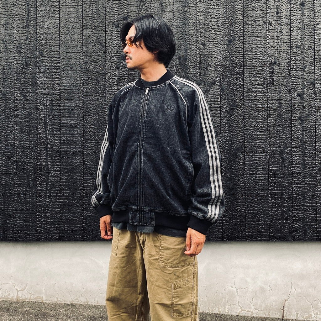 SST ADICOLOR DENIM TRACKTOP #トゥルーブラックデニム [KS4963]