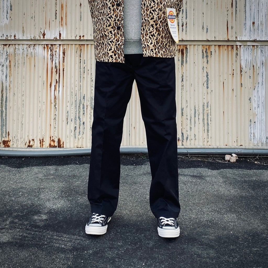 DICKIES | PLEATED TROUSERS #BLACK [26SS-WMP-DC01]