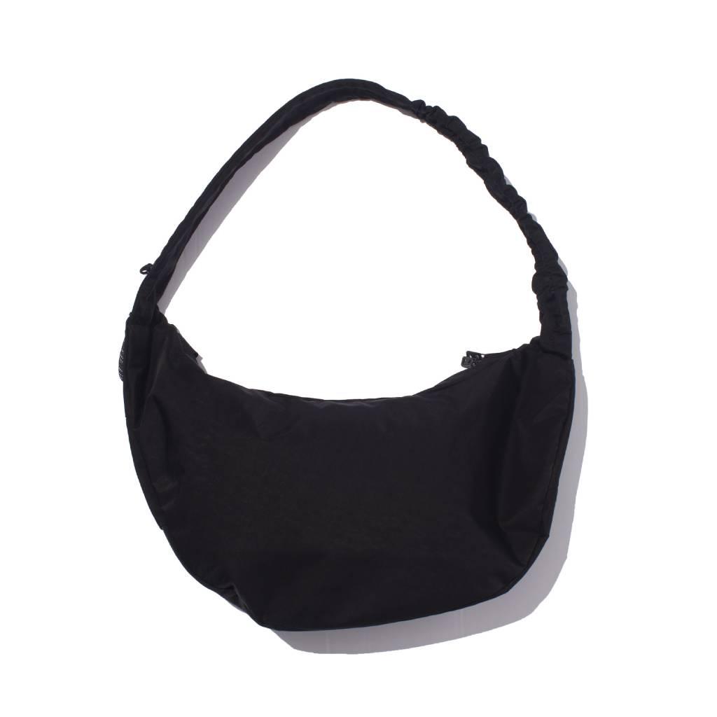 TEXTURED TWILL BODY BAG #BLACK [FTT36261B0008]