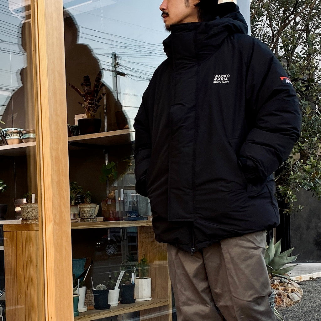 wt_NANGA | MOUNTAIN BELAY COAT -TYPE 1- #BLACK [23FW-WMO-NA01] - BLACK / S