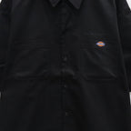 DICKIES | WORK SHIRT ( TYPE-1 ) #BLACK [25SS-WMS-DC01]