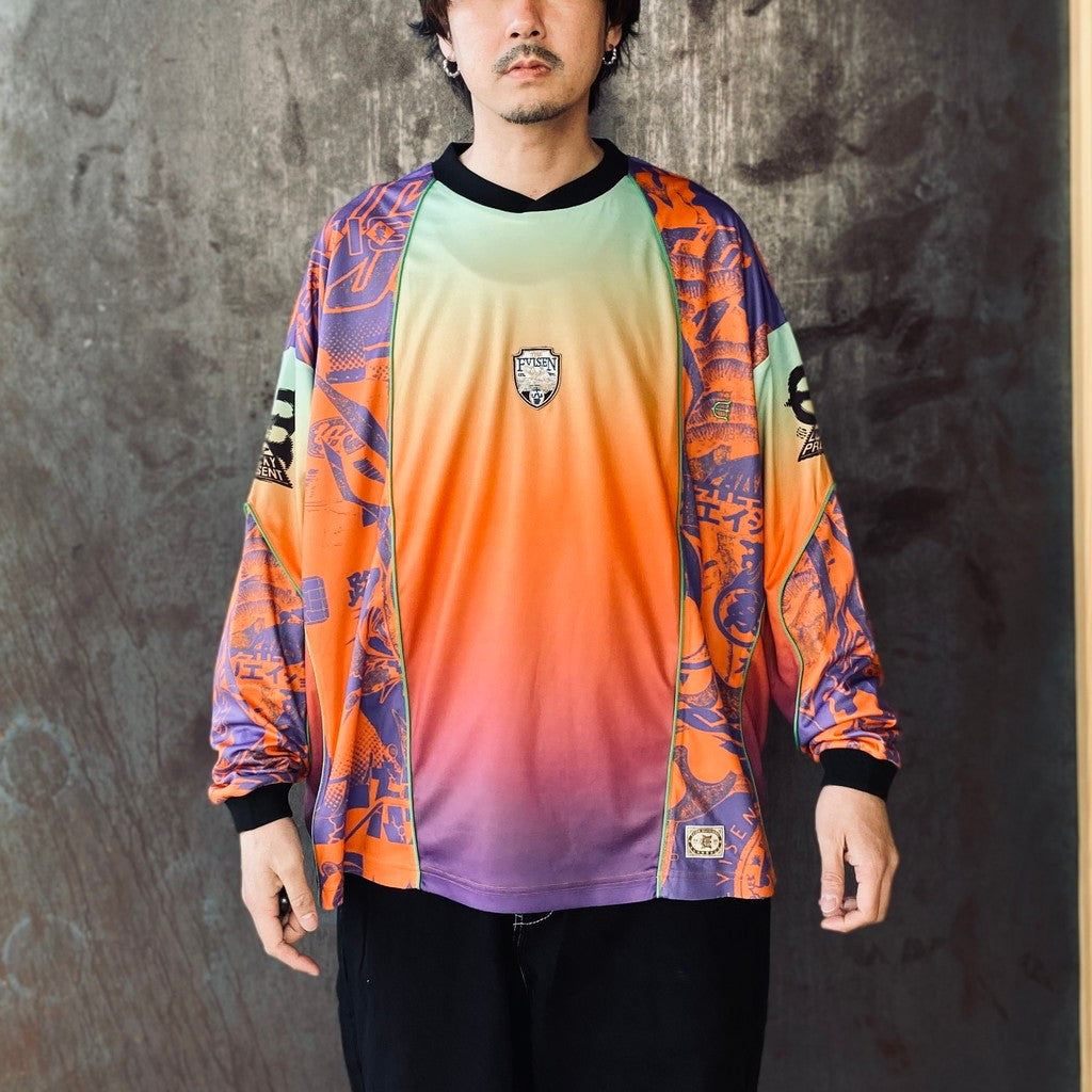 PHEASANT MOTO JERSEY #Orange/Purple [26SS-SW07]