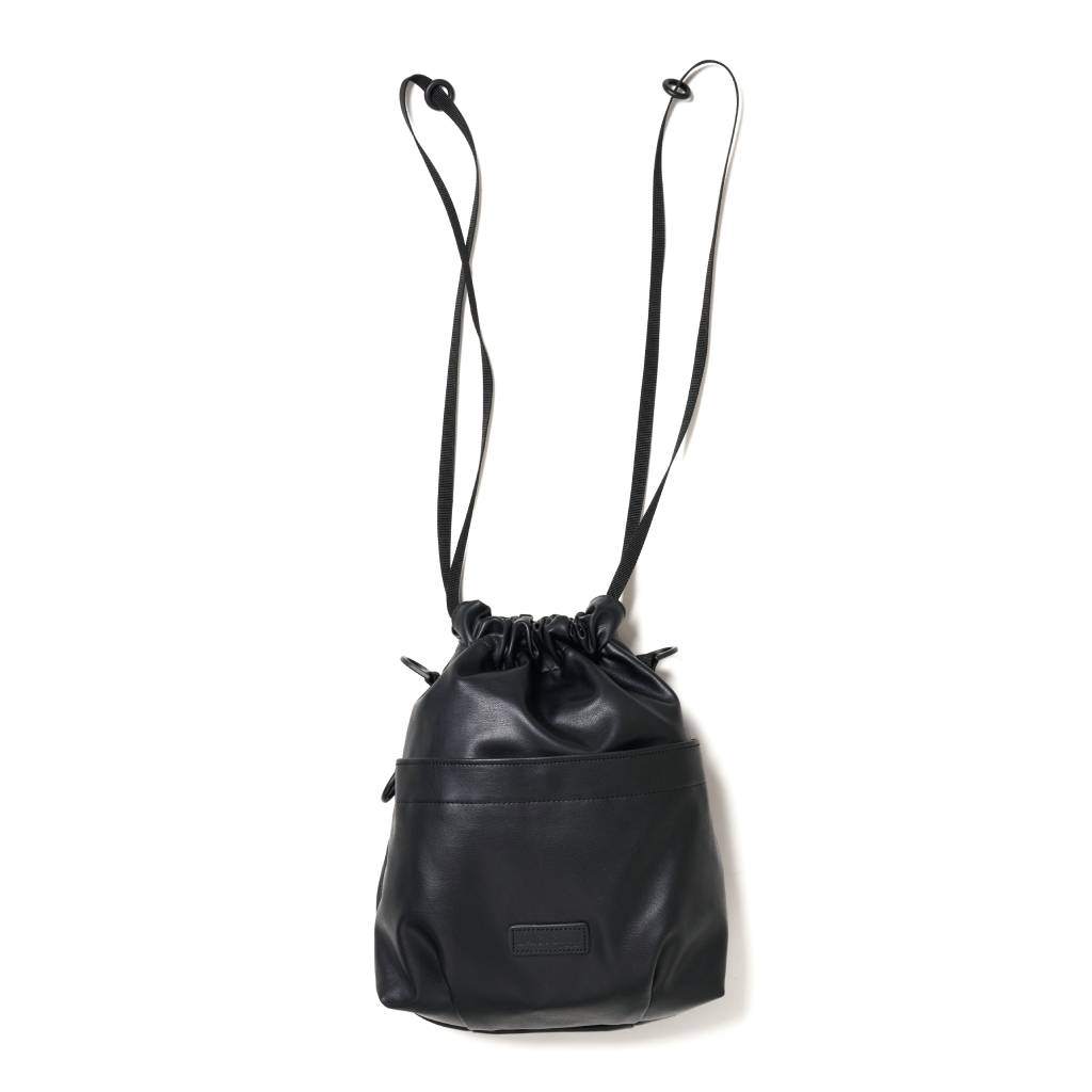 DRAW STRING BAG (LE) #BLACK [BCL-114]