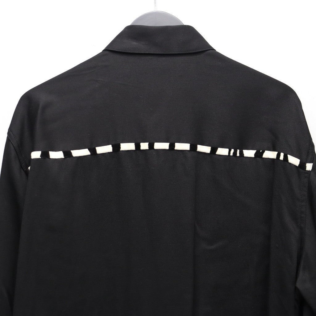 西部長袖襯衫 #黑色 [25FW-WMS-WS01]