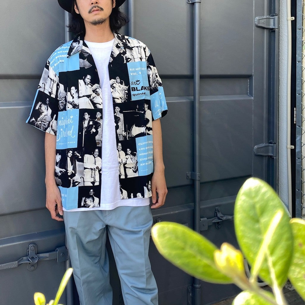 BLUE NOTE | HAWAIIAN SHIRT S/S -TYPE 3- #ONE [BLUENOTE-WM-HI03]