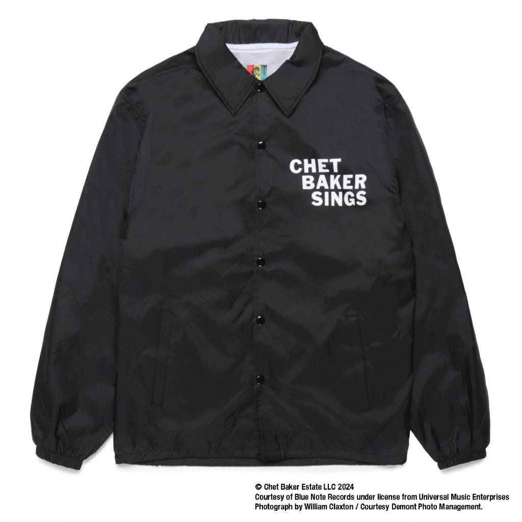 CHET BAKER | COACH JACKET ( TYPE-2 ) #BLACK [CHETBAKER-WM-BL02]