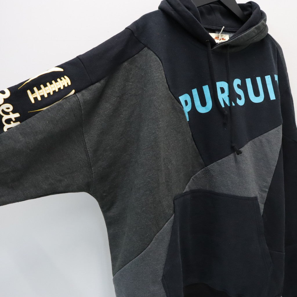 PUZZLE PARKA #BLACK [RC2662901-BLK-XL]