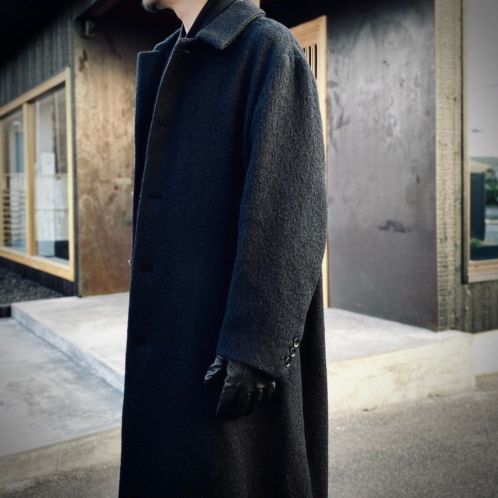 BAL COLLAR COAT ( TYPE-2 ) #BLACK [25FW-WMO-CO02]
