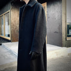 BAL COLLAR COAT ( TYPE-2 ) #BLACK [25FW-WMO-CO02]