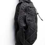 NYLON B CROSSBODY BACKPACK #BLACK 999 [RCCMAC735A]