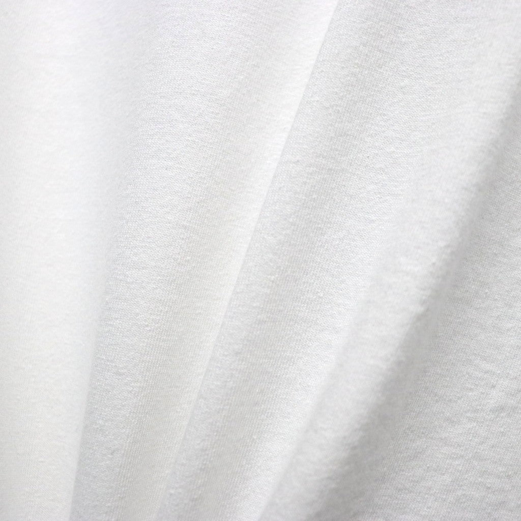 MULHOLLAND DRIVE | WASHED HEAVY WEIGHT CREW NECK T-SHIRT ( TYPE-2 ) #WHITE [MD-WM-WT02]