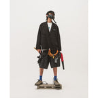 「P-M2」概念實用工裝短褲 #SHADOW [GOOPI-25SS-APR-03]