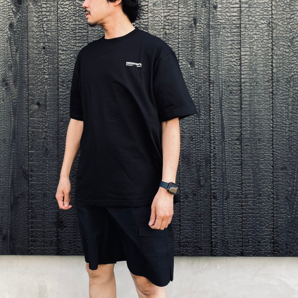 BASIC COTTON T-SHIRTS #BLACK [HOD26-01-TS008]
