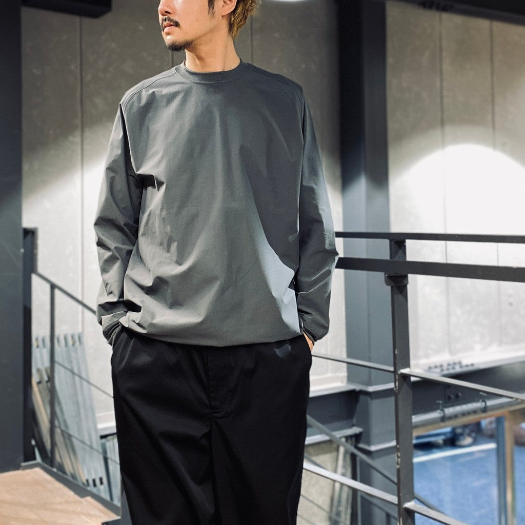 TECH LIGHTWEIGHT L/S TEE #CHARCOAL [BE-30025] – cocorozashi