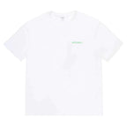 WASHED HEAVY WEIGHT CREW NECK T-SHIRT ( TYPE-5 ) #WHITE/GREEN [26FWE-WMT-WT05]