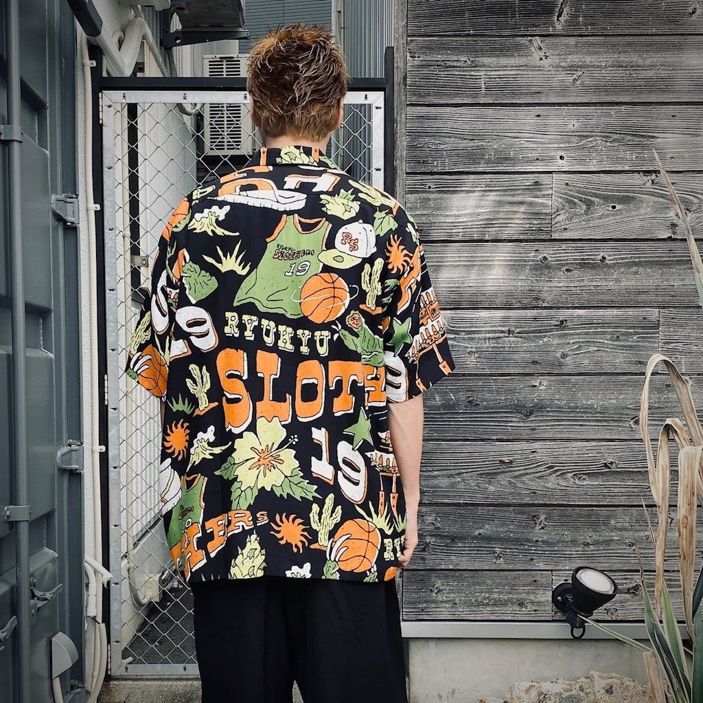 RYUKYU SLOTHERS #BLACK [SS25_SSA15-1]