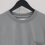 STRETCH FIBER POCKET TEE #Grey [25SS-T03]