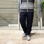 REGULAR STRAIGHT DOWN PANTS #D-NAVY [TAION-131RS]