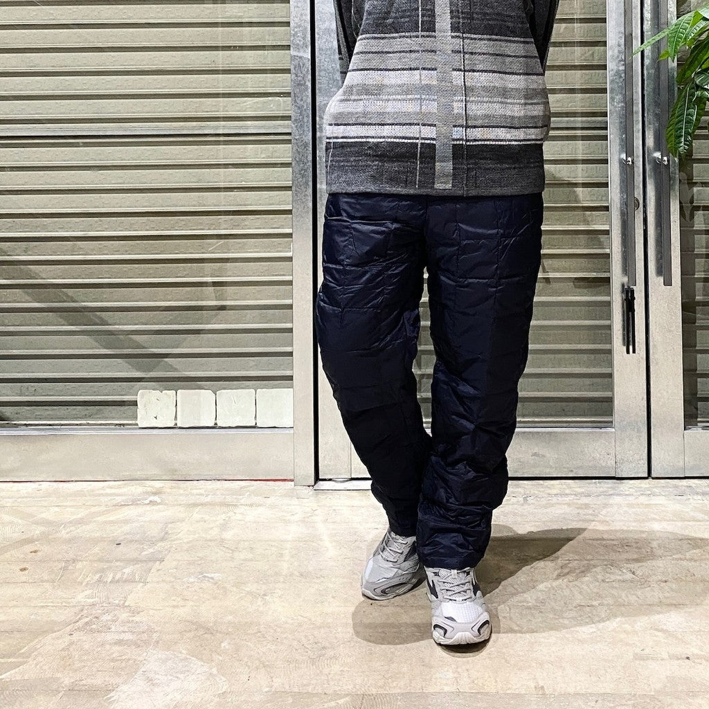 REGULAR STRAIGHT DOWN PANTS #D-NAVY [TAION-131RS]