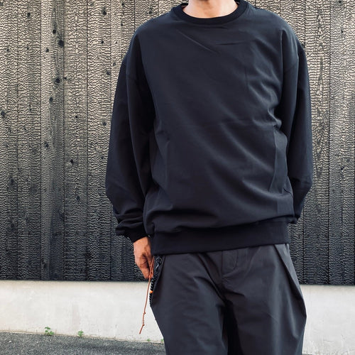 EVD3 Oversized Crewneck #Black [GOOPI-26AW-SEP-03]