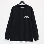 56 TATTOO STUDIO | WASHED HEAVY WEIGHT CREW NECK LONG SLEEVE T-SHIRT #BLACK [56TS-WM-LT03]