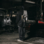 「G7-H1」陰影漆連帽衫#IRON [GOOPI-23AW-OCT-03]