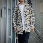 虎紋迷彩軍用襯衫（2型）#米色 [25FWE-WMO-ML06]