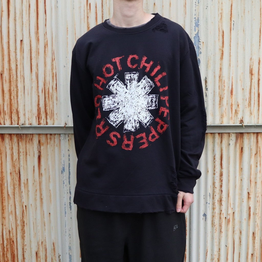 WORN-OUT 「RHCP ASTERISK」 SWEAT #BLACK [tl24f034]