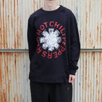 WORN-OUT 「RHCP ASTERISK」 SWEAT #BLACK [tl24f034]