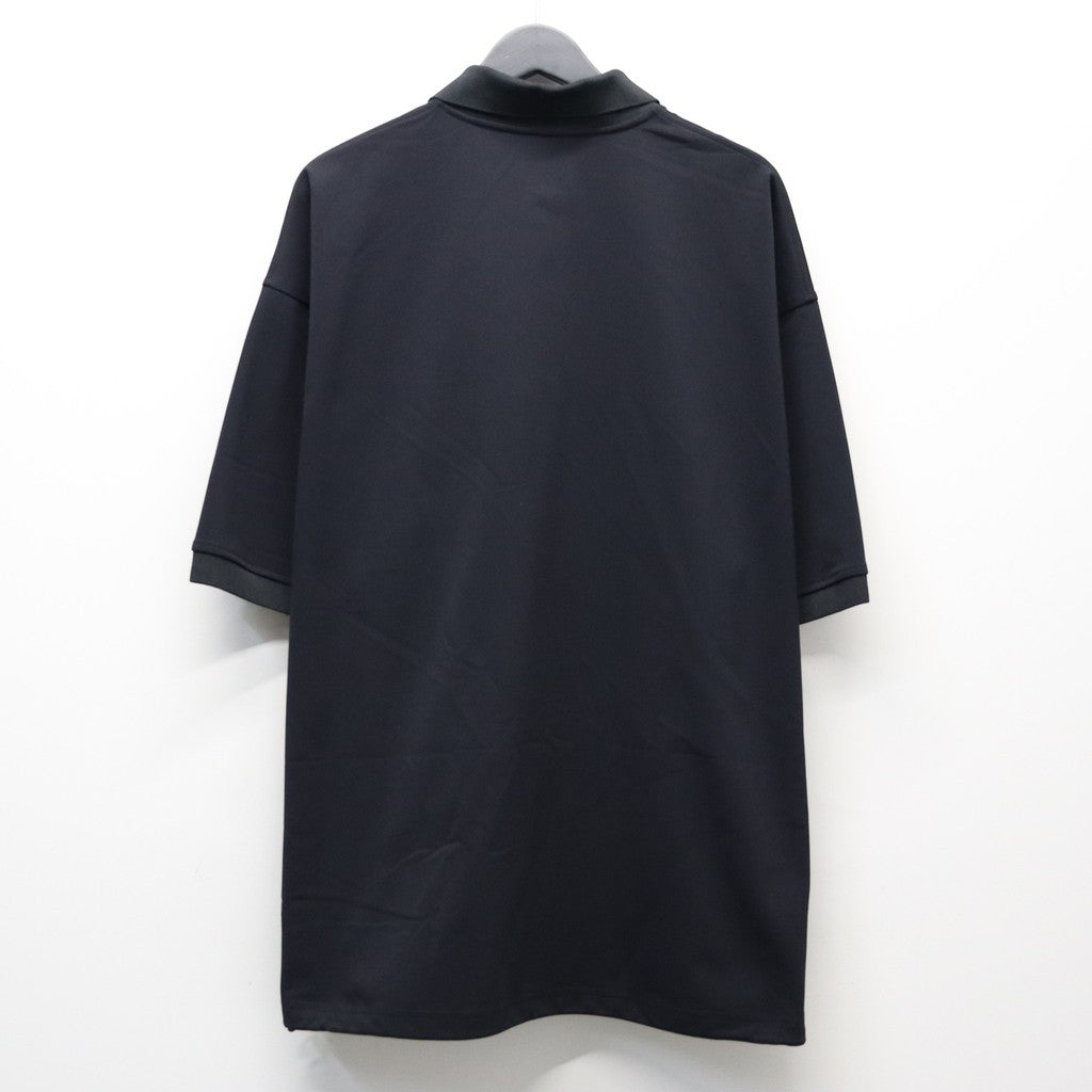 TECH POLO SHIRT S/S #BLACK [BE-37026]