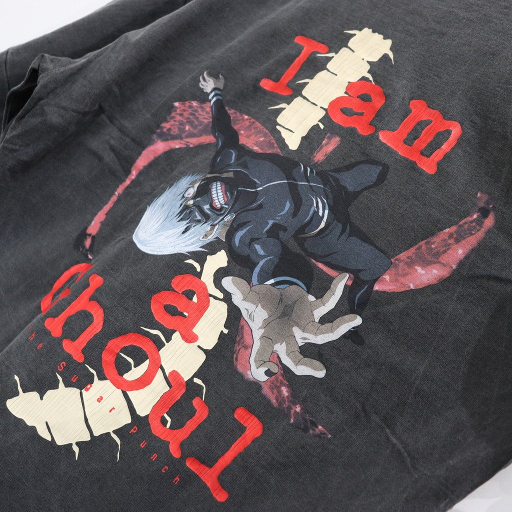 東京喰種 | 短袖T卹（金木研 BACK BORN）#黑色 [TTGM25SM004]