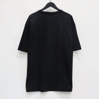 水洗重磅圓領T卹（12型）#黑色 [25SS-WMT-WT12]