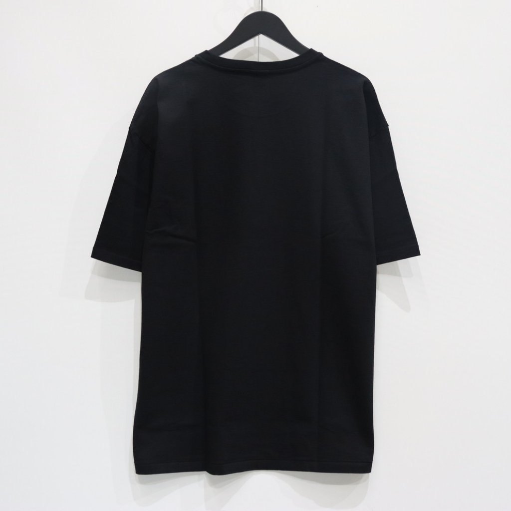 水洗重磅圓領T卹（12型）#黑色 [25SS-WMT-WT12]