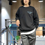 CHET BAKER | CREW NECK SWEAT SHIRT ( TYPE-1 ) #BLACK [CHETBAKER-WM-SS06]