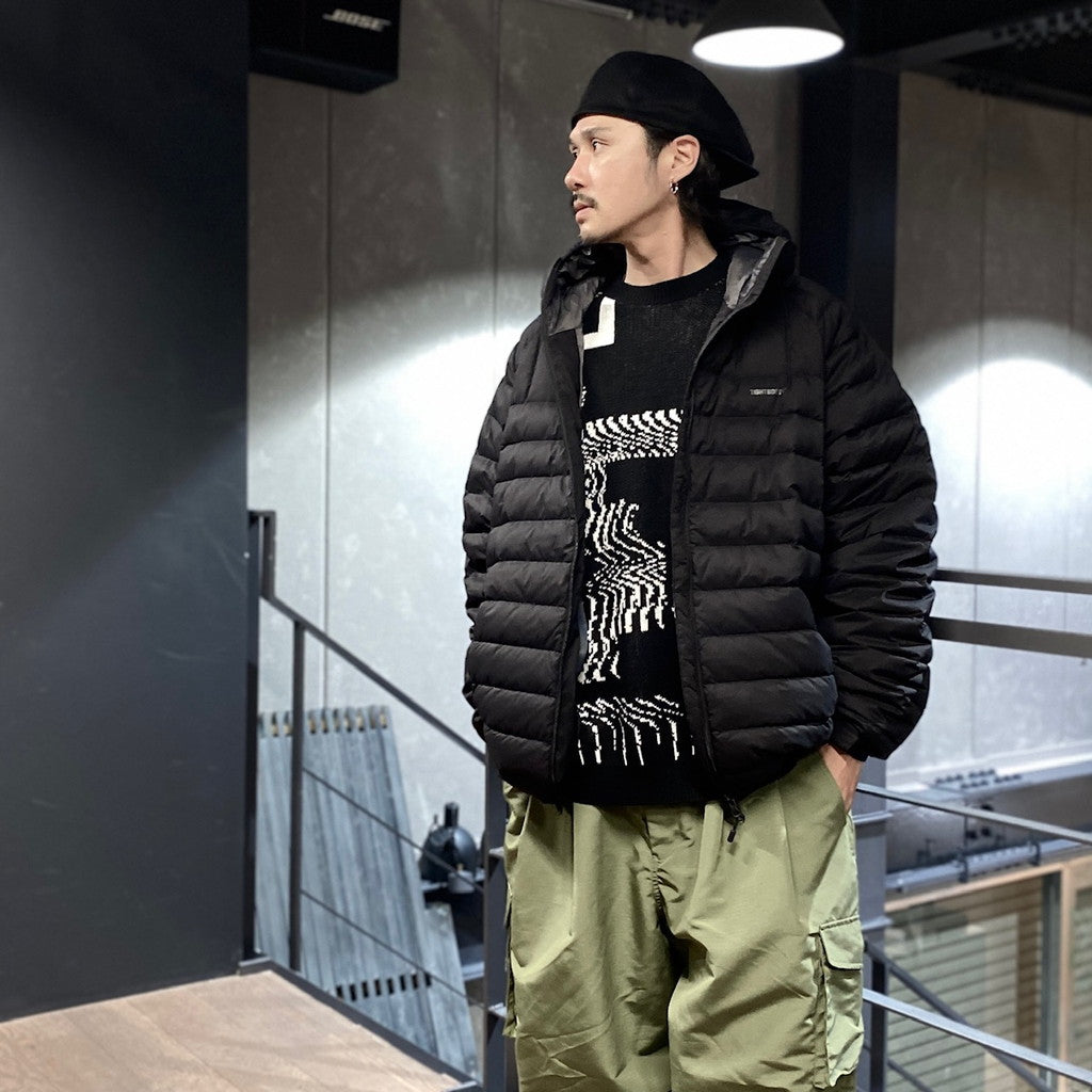 LIGHT DOWN JKT #BLACK [FW23-JK01]