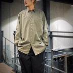 TECH TRAVEL SHIRT #WOLF GRAY [BE-64025]