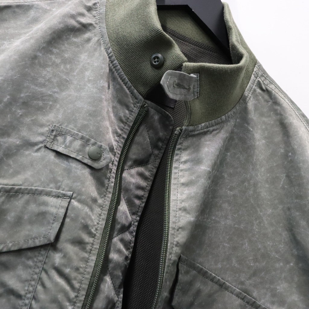 TECH MIL MECHANICS JACKET #D.OLIVE [BJ-41026W]