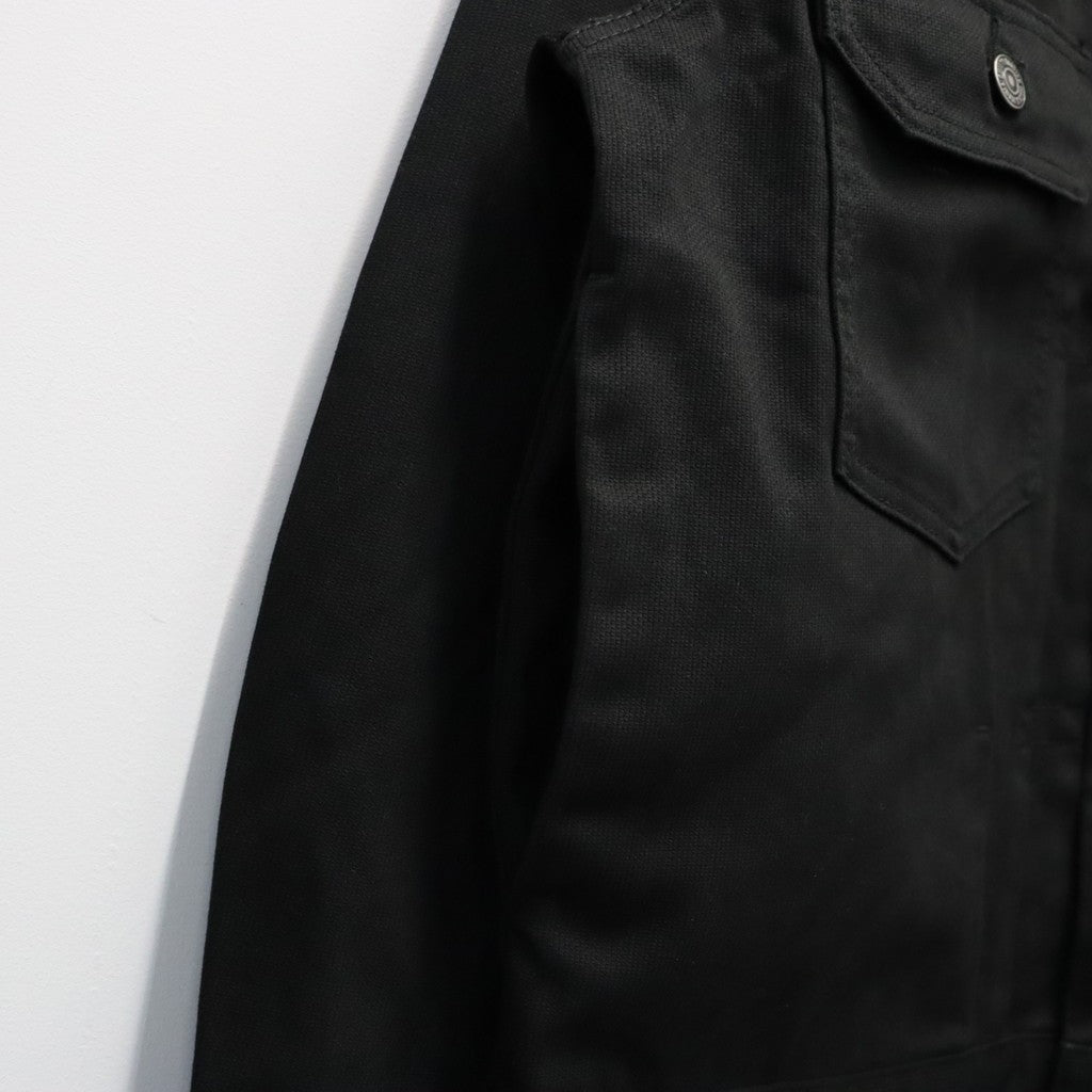 TRUCKER JACKET #BLACK [26FWE-WMO-BL05]