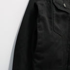 TRUCKER JACKET #BLACK [26FWE-WMO-BL05]