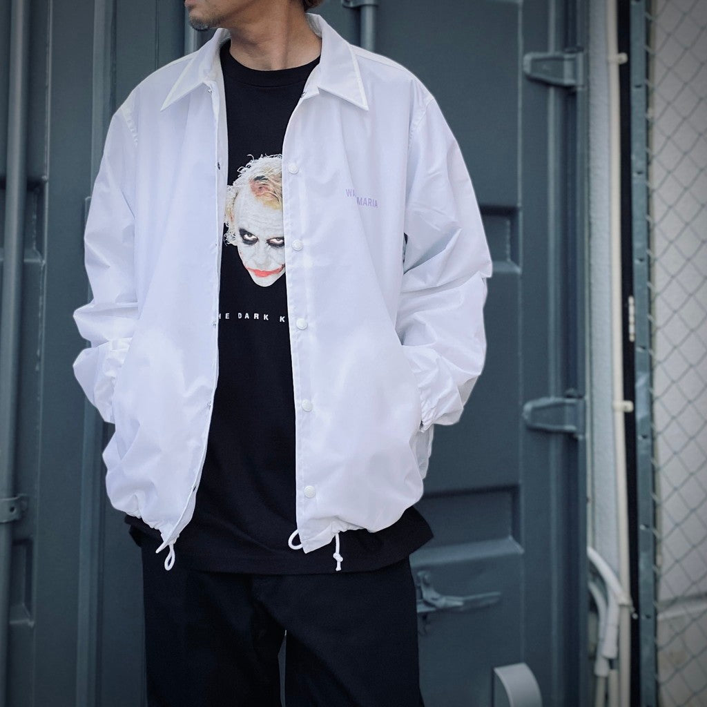 THE DARK KNIGHT TRILOGY | COACH JACKET (TYPE-1) #WHITE [TDKT-WM-BL01]