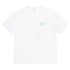 WASHED HEAVY WEIGHT CREW NECK T-SHIRT ( TYPE-2 ) #WHITE/GREEN [26FWE-WMT-WT02]
