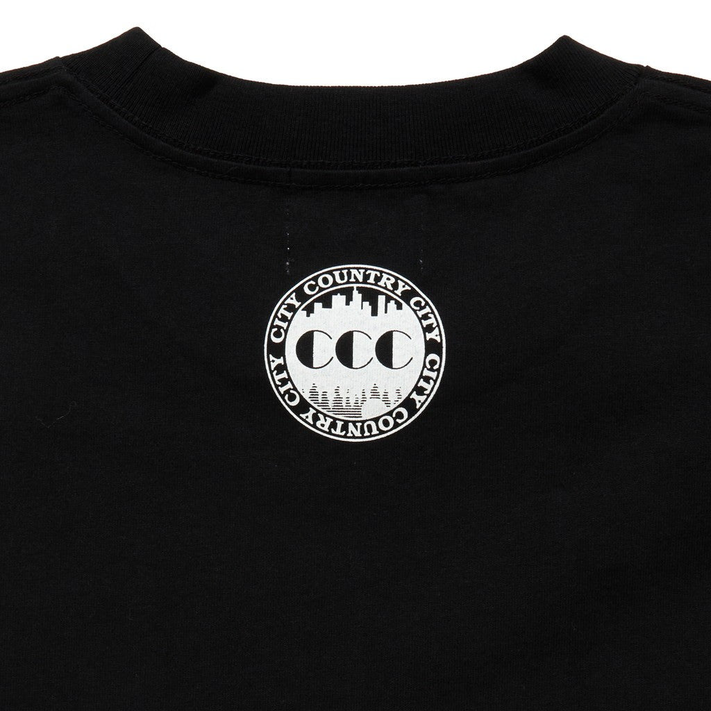 COTTON T-SHIRT_V.A #BLACK [CCC-263T007]