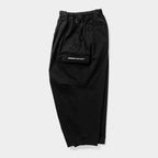 SEERSUCKER CARGO BALLOON PANTS #Black [SU25-B06]